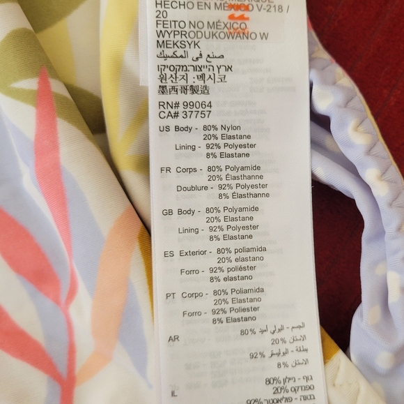 Billabong Tropic Jungle Lowrider Reversible Bikini Bottoms  - Picture 8 of 9